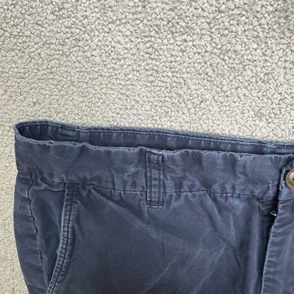 Bonobos Slim Fit Straight Leg Chino Pants Mens 33x32 Navy Blue Cotton Classic - Picture 8 of 16